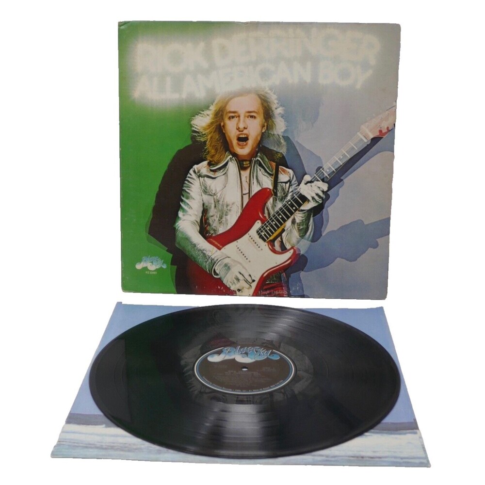 CBS Records 1973 Rick Derringer All American Boy 12" Vinyl LP